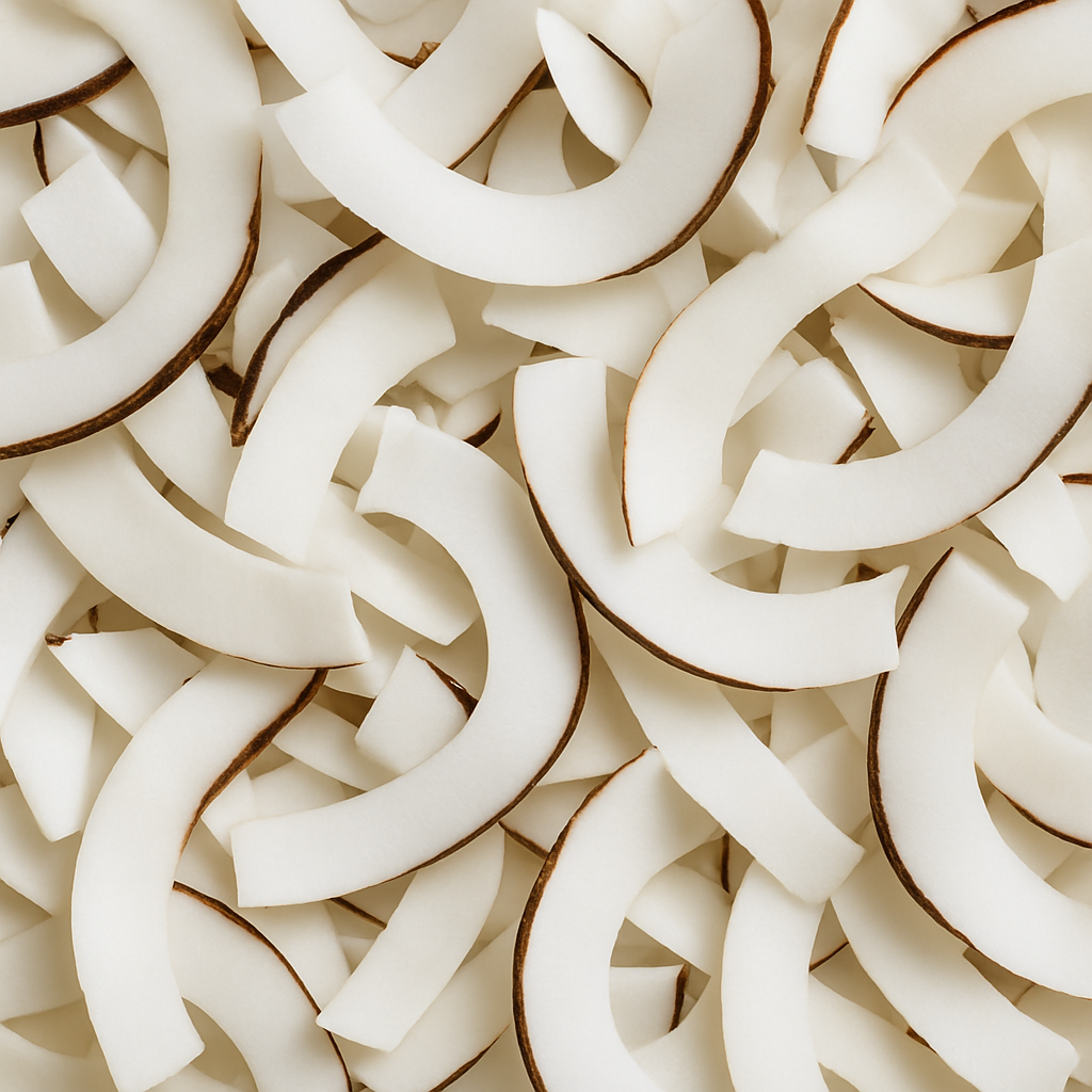 coconut shavings