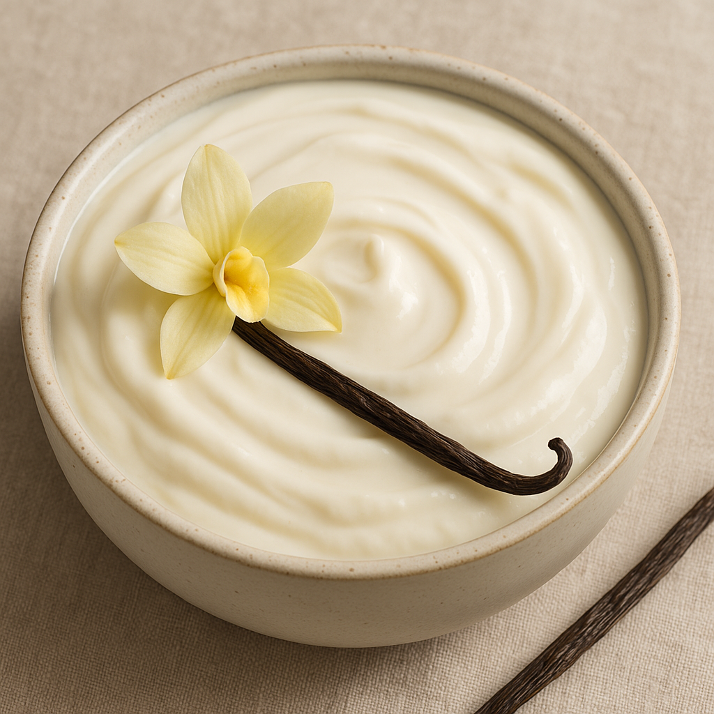 organic vanilla yogurt