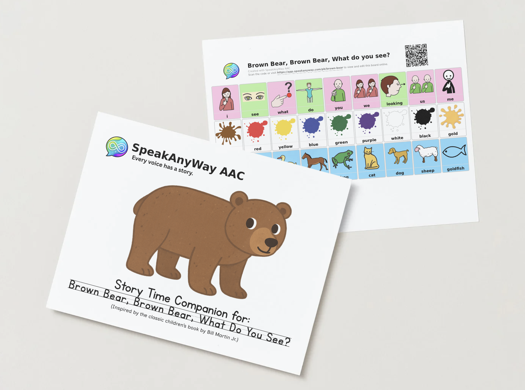 Brown Bear, Brown Bear, What do you see?